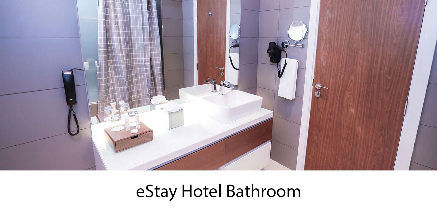 eStay In Hotel Bathroom