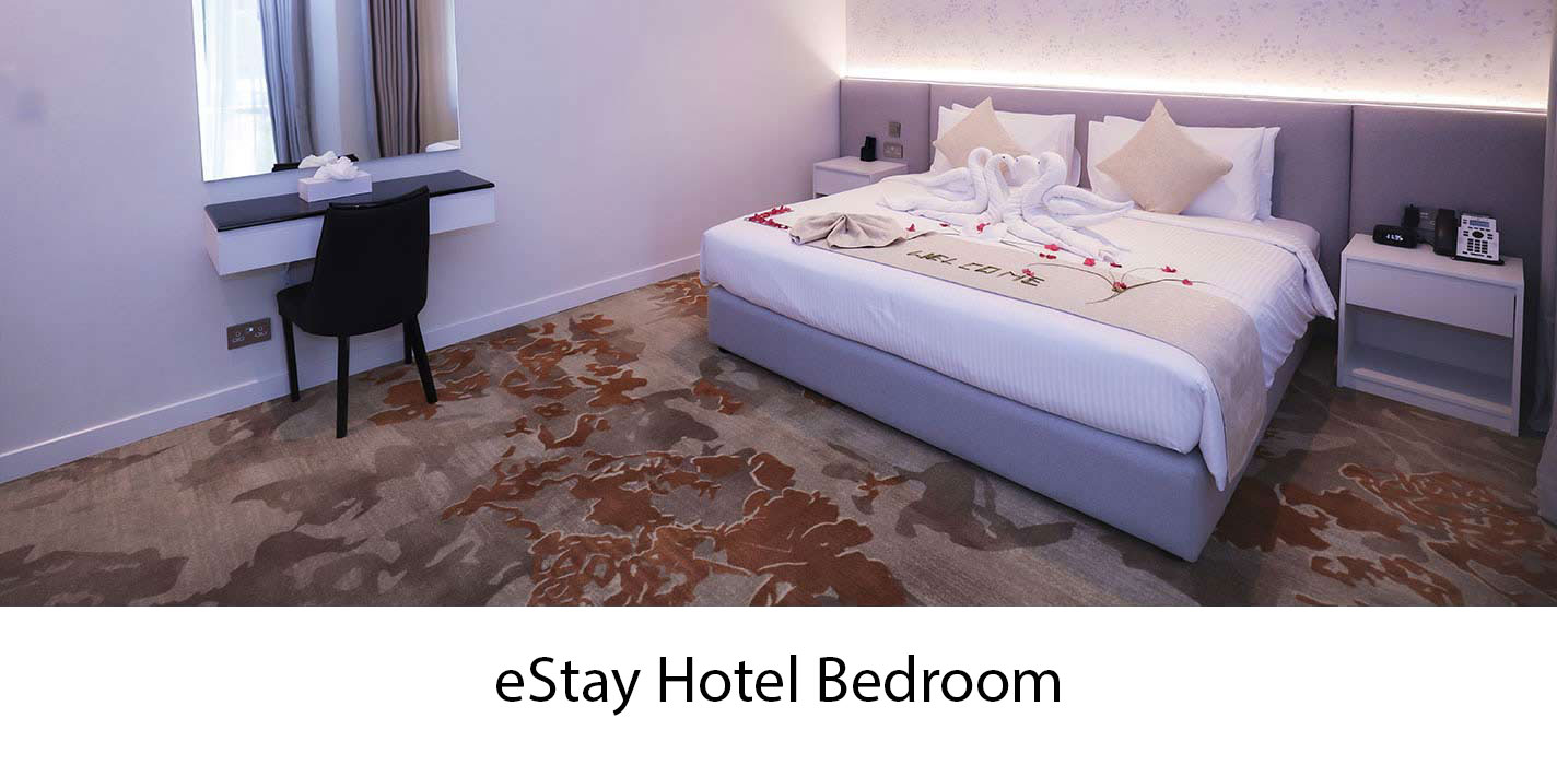 eStay In Hotel Bedroom